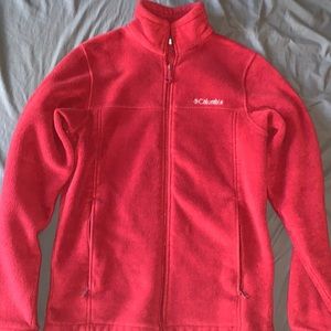 Red Columbia Fleece Jacket